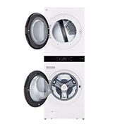 LG Single Unit Front Load 25/20kg LG WashTower™ with Centre Control™, White color, FrontOpen, WT2520WRK, thumbnail 3
